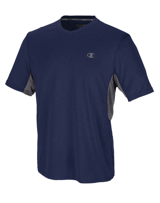 Champion Men`s PowerTrain Heather V-Neck T-Shirt