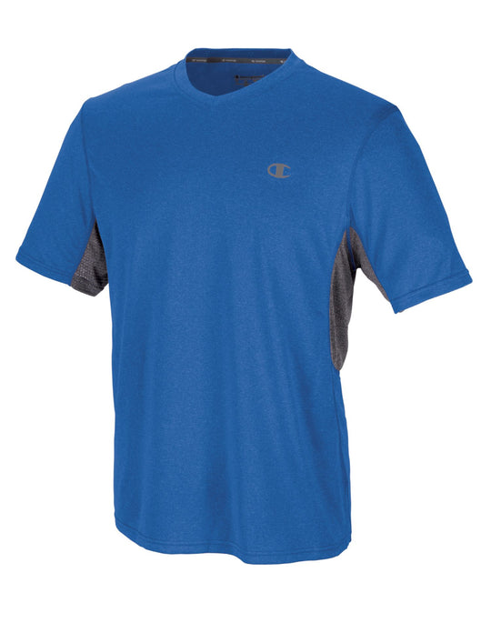 Champion Men`s PowerTrain Heather V-Neck T-Shirt