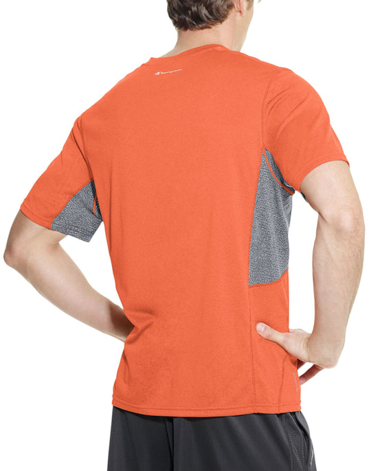 Champion Men`s PowerTrain Heather V-Neck T-Shirt