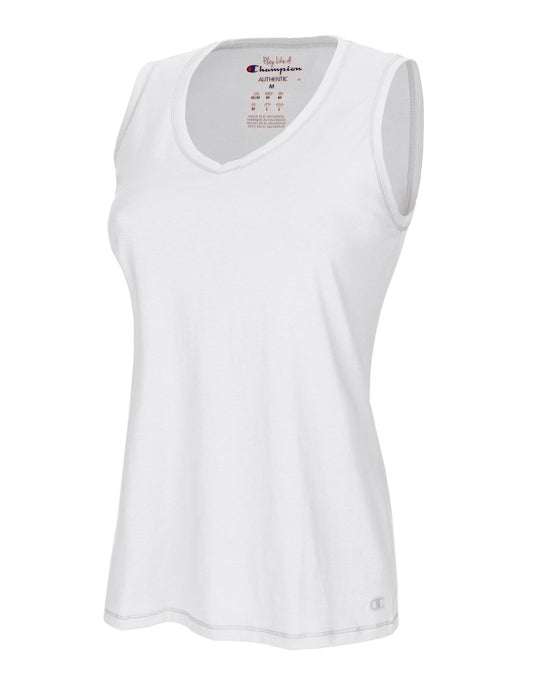 Champion Women`s Authentic Jersey V-Neck Tank