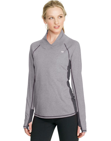 Champion Women`s POWERTRAIN Power Cotton Mock Neck