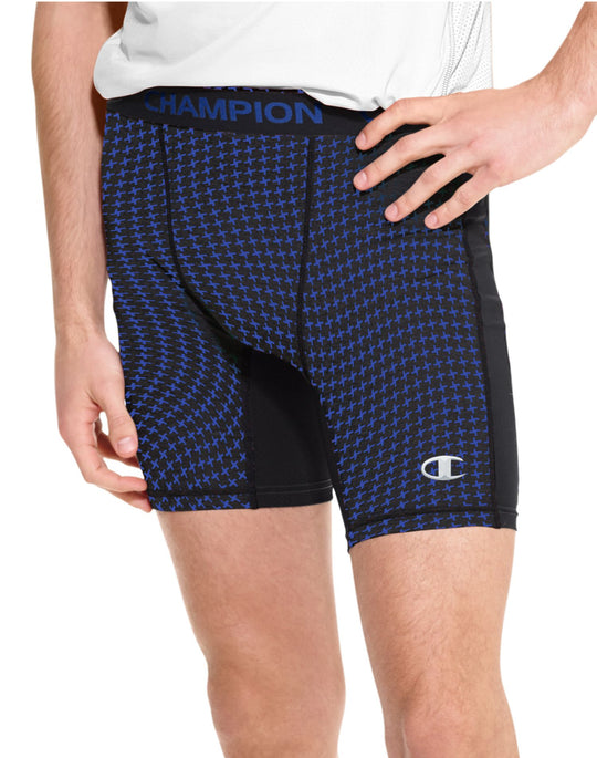 Champion Men`s PowerTrain PowerFlex Solid Compression Shorts