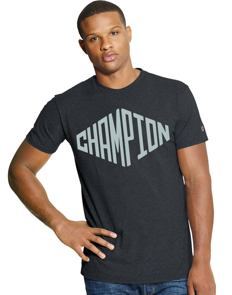 Champion Men`s Authentic Powerblend Graphic T-Shirt