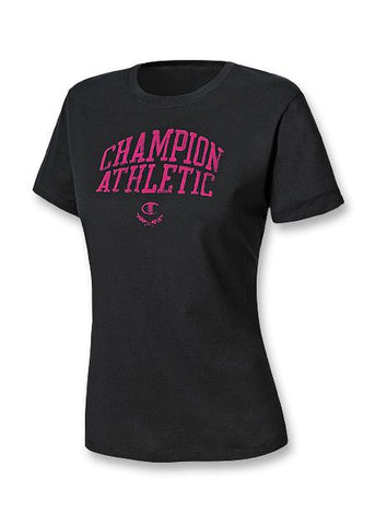 Champion Womens Champ Athletic Graphic Tee
