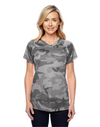 Champion Women's Essential Double Dry V-Neck Tee