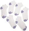 Fruit Of The Loom Girls 6 Pack Low Cut Socks