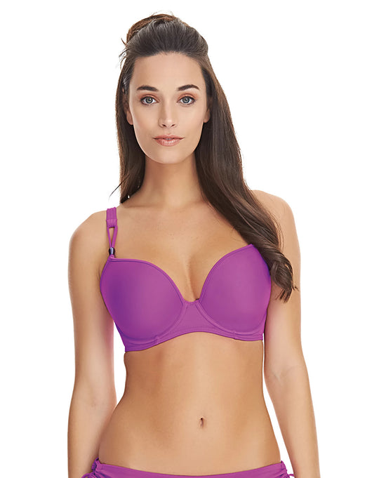 Freya Womens Deco Swim Underwired Moulded Bikini Top