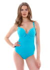 Freya Womens Deco Swim Underwire Moulded Swimsuit