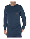 Dickies Mens Flame-Resistant Long Sleeve T-Shirt