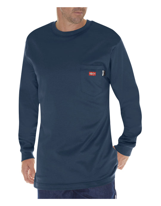 Dickies Mens Flame-Resistant Long Sleeve T-Shirt