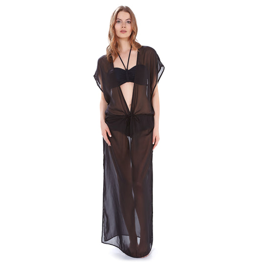 Freya Womens Diva Plunge Neck Maxi Dress