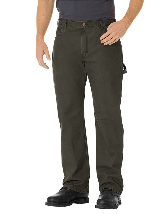 Dickies Mens Relaxed Fit Straight Leg Carpenter Duck Jeans