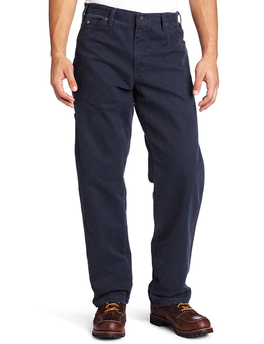Dickies Men’s Relaxed Fit Sanded Duck Carpenter Jean