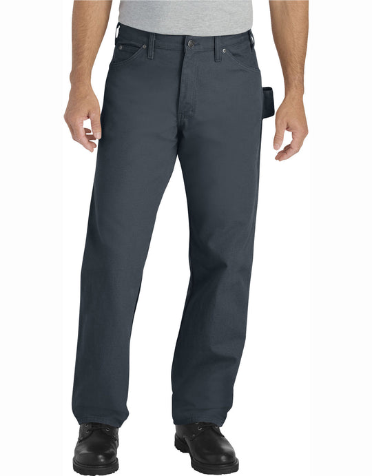 Dickies Men’s Relaxed Fit Sanded Duck Carpenter Jean