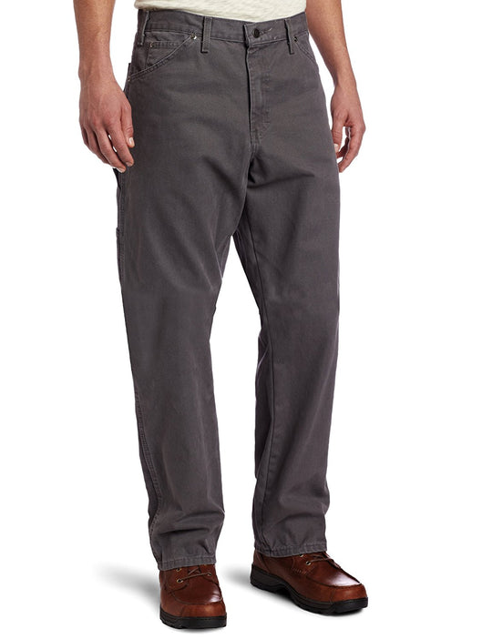 Dickies Men’s Relaxed Fit Sanded Duck Carpenter Jean