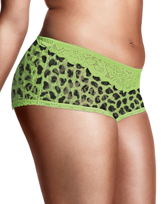 JMS Microfiber Hip Shorts with Lace Waistband 2-Pack