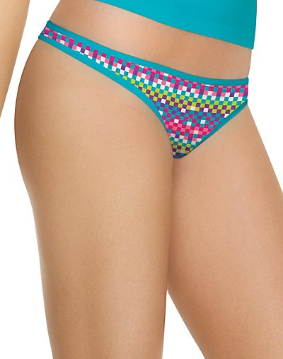 Hanes Womens 100% Cotton Fashion Hipster 4 Pack