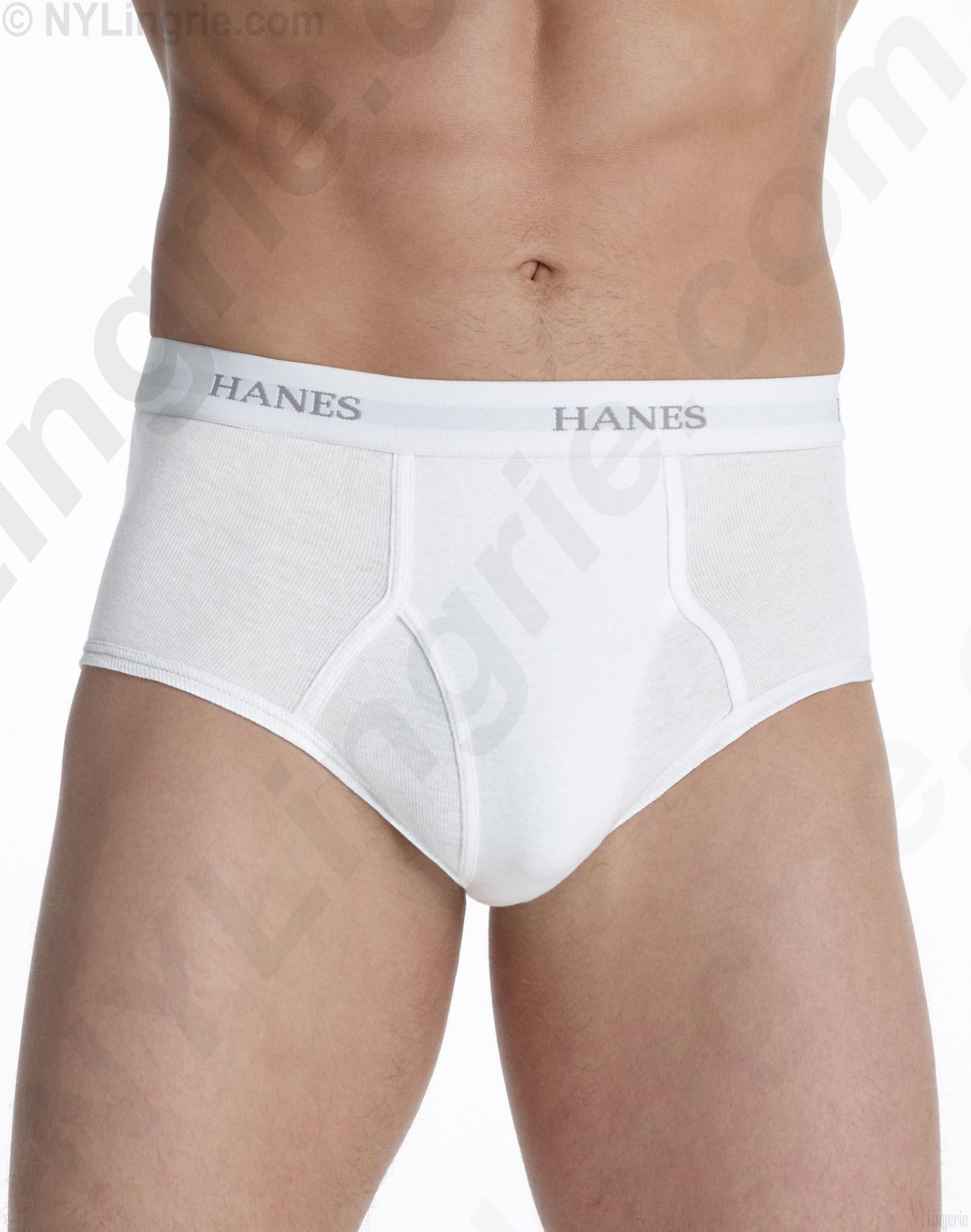 7764B7 - Hanes Classics Men's TAGLESS No Ride Up Briefs with