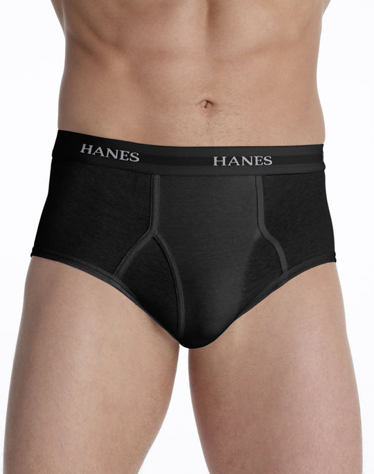 Hanes Classics Men's TAGLESS No Ride Up Briefs with Comfort Flex Waistband 7-Pack