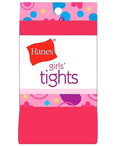 Hanes Girl's Opaque Tights 1 Pair