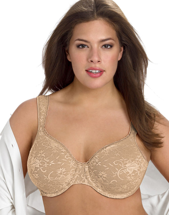 Playtex Secrets Cottony Gel Comfort Strap Underwire Bra