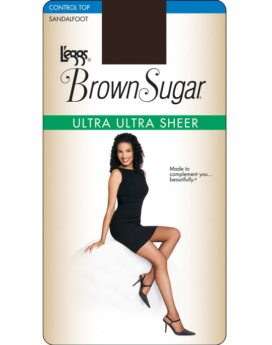 L'eggs Brown Sugar Ultra Ultra Sheer Control Top Pantyhose