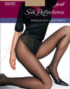 Hanes Silk Reflections French Cut Lace Panty Control Top Sandlefoot Pantyhose 1 Pair pack