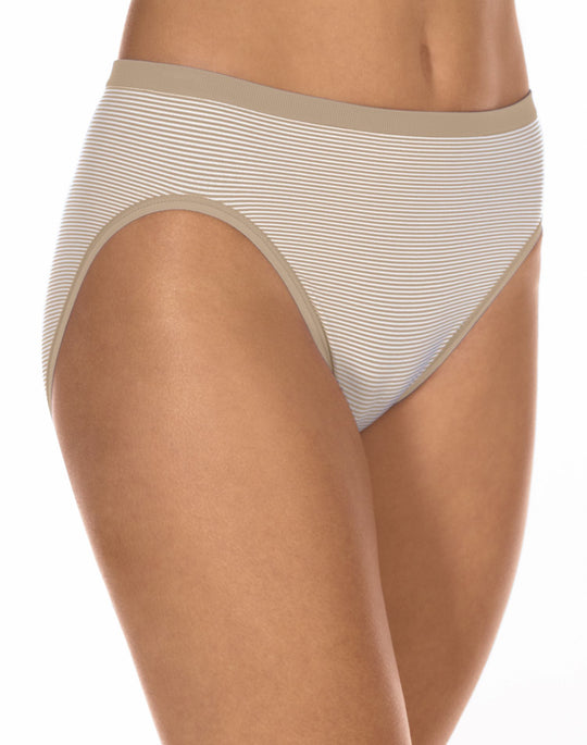 Barely There Flawless Fit Microfiber Hi-Cut Panty