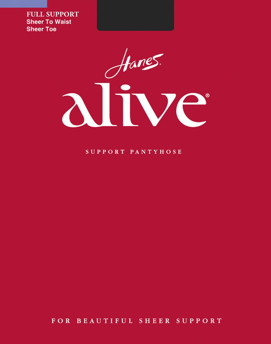 Hanes Alive Full Support Sheer to Waist Pantyhose