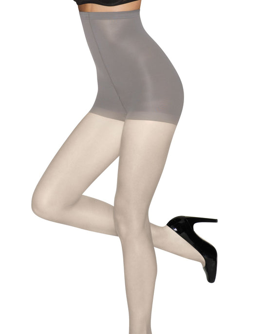 Hanes Silk Reflections Women's Lasting Sheer High Waist Control Top 1 Pair