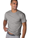 Hanes Men's ComfortSoft Cool DRI Dyed Crewneck TAGLESS Pocket Undershirt 4-Pack