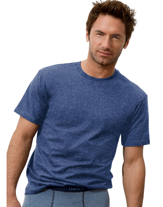 Hanes Classics Men's Traditional Fit Comfort Cool TAGLESS Crewneck Undershirt
