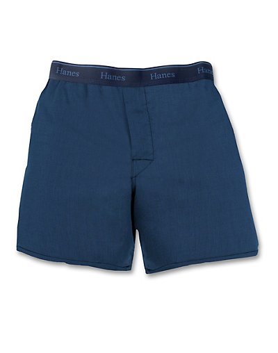 Hanes Classics Boys P2 Exposed Waistband Boxer