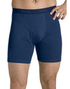 Hanes Classics Men's TAGLESS No Ride Up Boxer Briefs with Comfort Flex Waistband 5-Pack