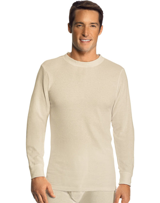 Hanes Men's Thermal Crew Neck