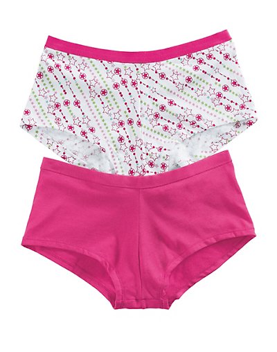 GCTGBS Hanes Girls ComfortSoft Waistband Cotton Stretch Boy Shorts