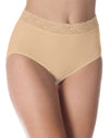 Bali No Lines, No Slip Brief with Lace Waistband
