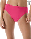 Hanes Plus Size Women's Cotton Hi-cut Panties 5-Pack