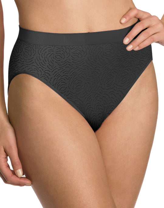 Bali Comfort Revolution Microfiber Solid Hi-Cut Brief