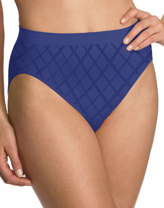 Bali Comfort Revolution Microfiber Solid Hi-Cut Brief