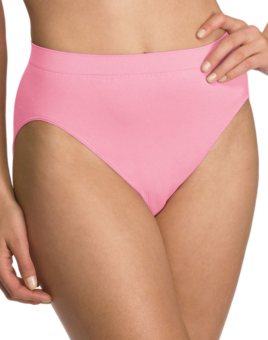 Bali Comfort Revolution Microfiber Solid Hi-Cut Brief