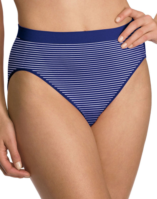 Bali Comfort Revolution Microfiber Solid Hi-Cut Brief