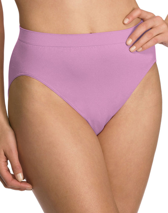 Bali Comfort Revolution Microfiber Solid Hi-Cut Brief