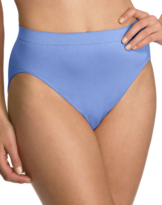 Bali Comfort Revolution Microfiber Solid Hi-Cut Brief