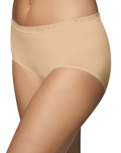 Bali Comfort Revolution Seamless Lace Brief