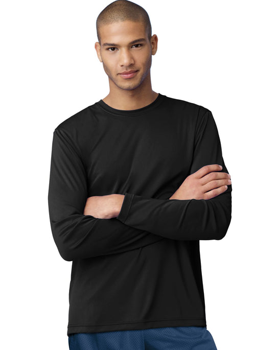 Hanes Men’s Cool Dri Long Sleeve Performance T-Shirt