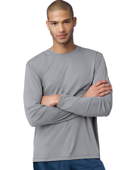 Hanes Men’s Cool Dri Long Sleeve Performance T-Shirt