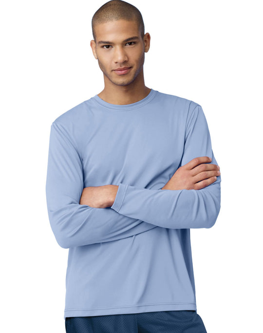 Hanes Men’s Cool Dri Long Sleeve Performance T-Shirt