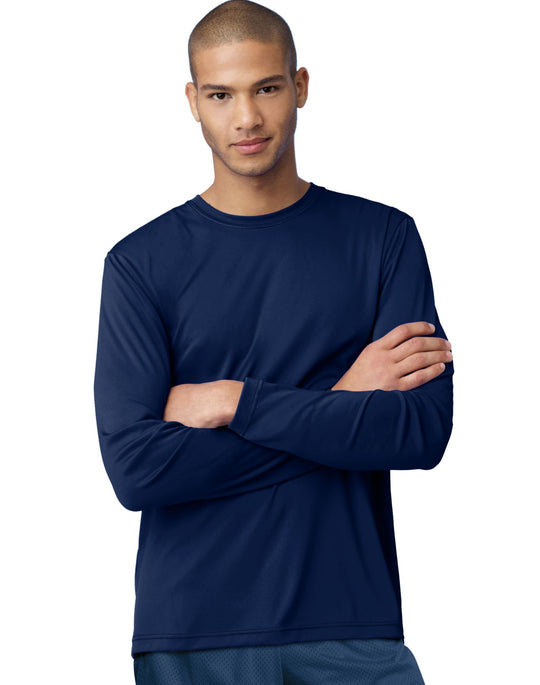 Hanes Men’s Cool Dri Long Sleeve Performance T-Shirt