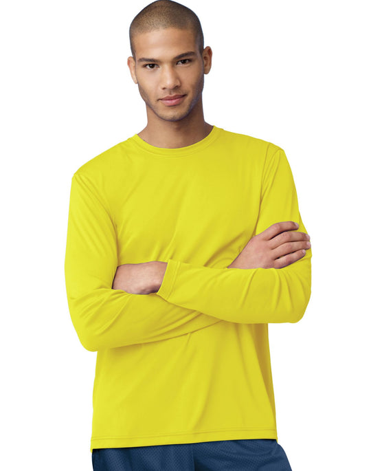 Hanes Men’s Cool Dri Long Sleeve Performance T-Shirt